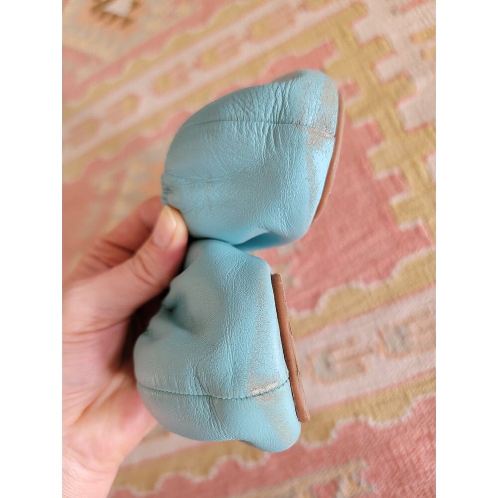 John Fluevog Imagine Ballet Flats in Aqua US 10 - Picture 3 of 8